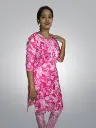 Women printed kurti pant set.webp