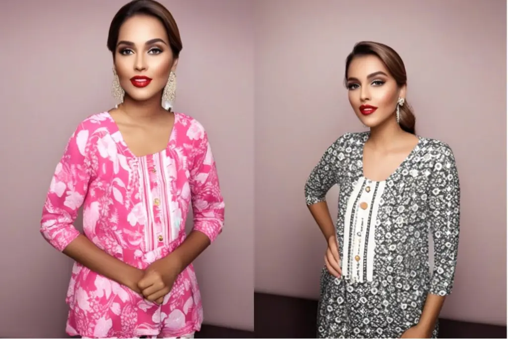 Amazing Printed Cotton Kurta Set With Pant Pack Of 2