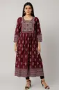 Deisgner Rayon Round Kurtis