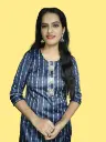 Ladies Fashionable Kurtis with Front Square Designs